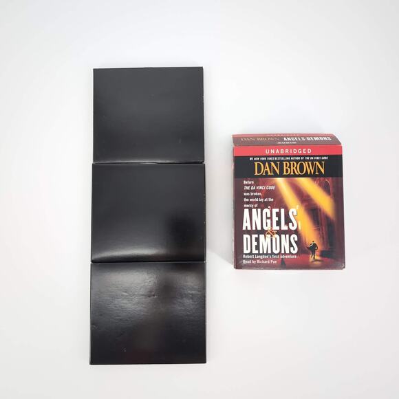 Angels & Demons MISSING ONE (1) CD 15 CDs AUDIO BOOK Novel by Dan Brown - GUC - Picture 8 of 15